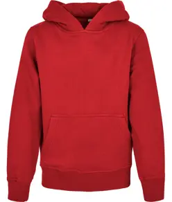 Felpa con cappuccio basic bambino in cotone biologico Build Your Brand