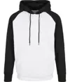 Felpa con cappuccio basica raglan Build Your Brand Basic