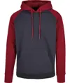 Felpa con cappuccio basica raglan Build Your Brand Basic