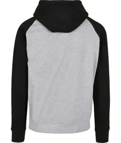 Felpa con cappuccio basica raglan Build Your Brand Basic