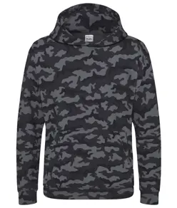 Felpa con cappuccio camo bambino JustHoods