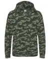 Felpa con cappuccio camo bambino JustHoods