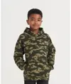Felpa con cappuccio camo bambino JustHoods