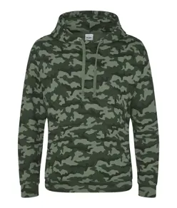 Felpa con cappuccio Camo JustHoods