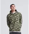 Felpa con cappuccio Camo JustHoods