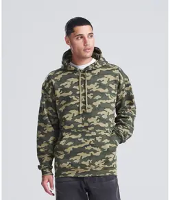 Felpa con cappuccio Camo JustHoods