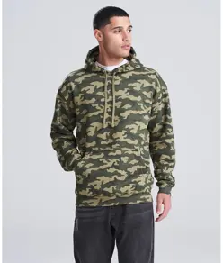 Felpa con cappuccio Camo JustHoods