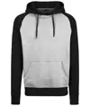 Felpa con cappuccio e maniche raglan Build Your Brand