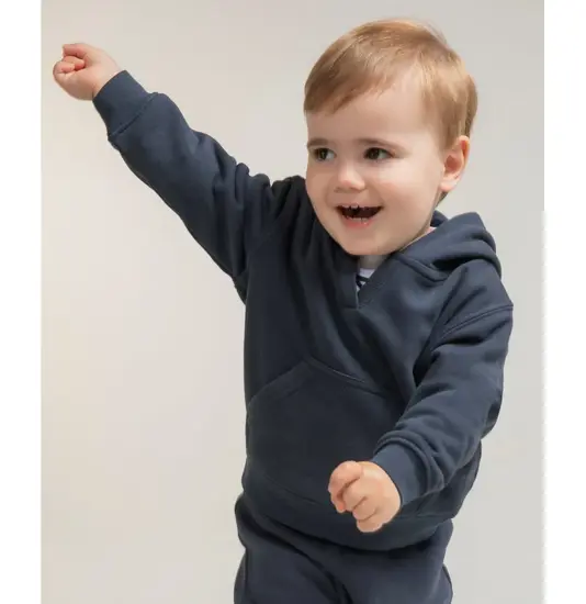 Felpa con cappuccio e tasca a marsupio per bimbi piccoli Larkwood
