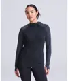 Felpa con cappuccio e zip a contrasto cool donna AWDis Just Cool