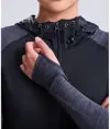 Felpa con cappuccio e zip a contrasto cool donna AWDis Just Cool
