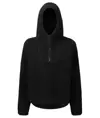 Felpa con cappuccio e zip a ¼ in sherpa TriDri® da donna TriDri