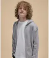Felpa con cappuccio e zip bambino B&C ID.334 B&C Collection
