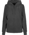 Felpa con cappuccio e zip basic donna Build Your Brand Basic
