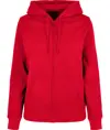Felpa con cappuccio e zip basic donna Build Your Brand Basic
