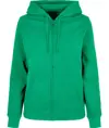Felpa con cappuccio e zip basic donna Build Your Brand Basic