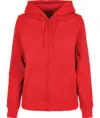 Felpa con cappuccio e zip basic donna Build Your Brand Basic
