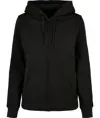 Felpa con cappuccio e zip basic donna Build Your Brand Basic