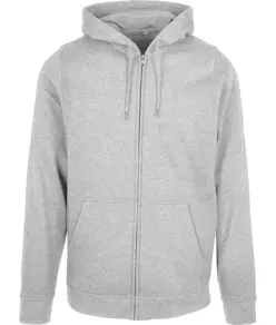 Felpa con cappuccio e zip Basic Build Your Brand Basic