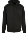 Felpa con cappuccio e zip Basic Build Your Brand Basic