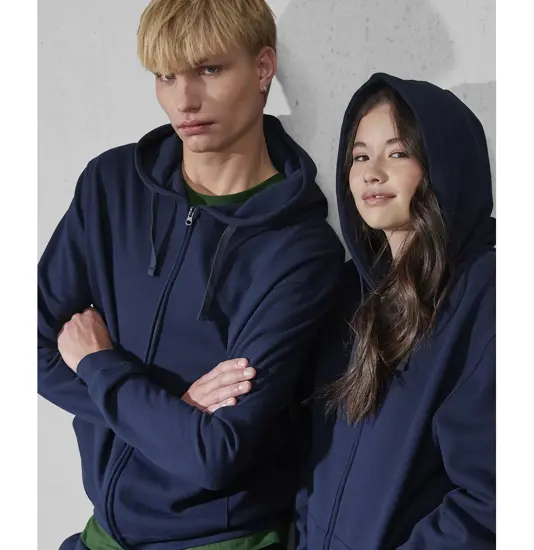 Felpa con cappuccio e zip B&C ID.334 B&C Collection