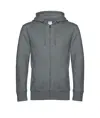 Felpa con cappuccio e zip B&C KING B&C Collection