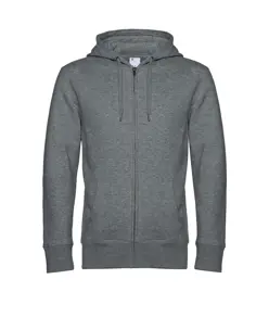 Felpa con cappuccio e zip B&C KING B&C Collection