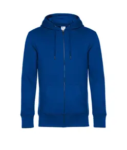 Felpa con cappuccio e zip B&C KING B&C Collection