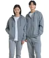 Felpa con cappuccio e zip intera in pile Rival Under Armour