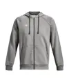 Felpa con cappuccio e zip intera in pile Rival Under Armour
