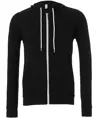 Felpa con cappuccio e zip intera unisex in pile di policotone Bella Canvas