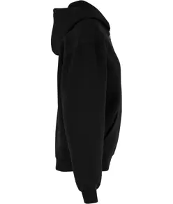 Felpa con cappuccio e zip taglio comodo da donna Build Your Brand