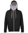 Felpa con cappuccio e zip Varsity JustHoods