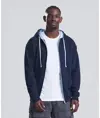 Felpa con cappuccio e zip Varsity JustHoods