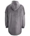 Felpa con cappuccio oversize accogliente reversibile sherpa The Ribbon Ribbon