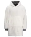 Felpa con cappuccio oversize accogliente reversibile sherpa The Ribbon Ribbon