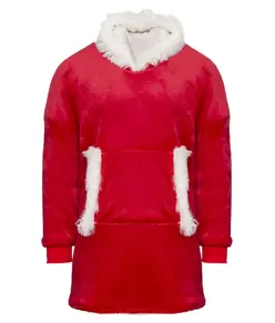 Felpa con cappuccio oversize accogliente reversibile sherpa The Ribbon Ribbon