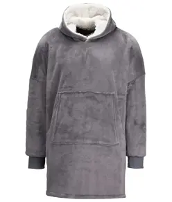Felpa con cappuccio oversize accogliente reversibile sherpa The Ribbon Ribbon