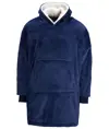 Felpa con cappuccio oversize accogliente reversibile sherpa The Ribbon Ribbon