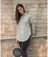 Felpa con cappuccio oversize da donna Build Your Brand