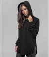 Felpa con cappuccio oversize da donna Build Your Brand