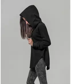 Felpa con cappuccio oversize da donna Build Your Brand