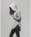 Felpa con cappuccio oversize da donna Build Your Brand