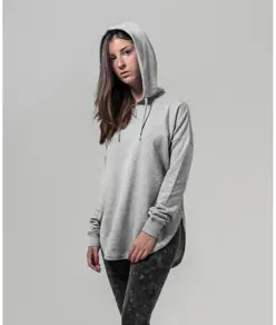 Felpa con cappuccio oversize da donna Build Your Brand