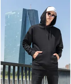 Felpa con cappuccio oversize Build Your Brand