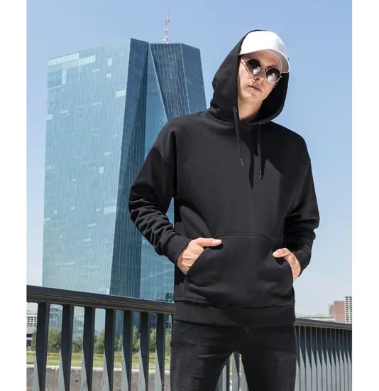 Felpa con cappuccio oversize Build Your Brand