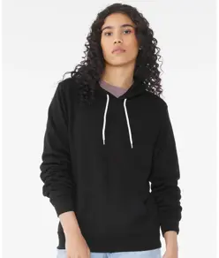 Felpa con cappuccio pullover unisex in pile di policotone Bella Canvas