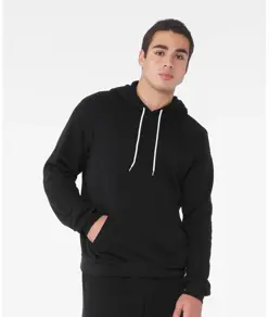 Felpa con cappuccio pullover unisex in pile di policotone Bella Canvas