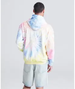 Felpa con cappuccio tie-dye JustHoods