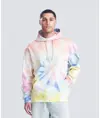 Felpa con cappuccio tie-dye JustHoods